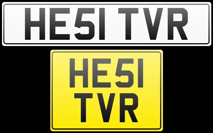 ☝️HE'S NO.1 TVR QUIMERA GRIFFITH TOSCAN TAMORA SAGARIS PLACA PRIVADA HE51 TVR Foto 1 de 1