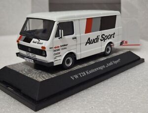 (1) WOW VW Volkswagen LT28 Van Audi Sport 1975 1:43 Premium Classixxs 13302 RARE