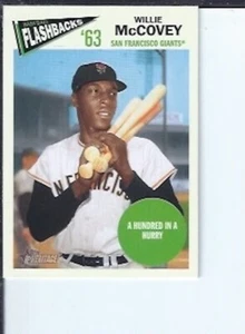 Willie McCovey 2012 Topps Heritage Baseball Flashbacks - Picture 1 of 1
