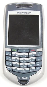 BlackBerry 7100 T / 7100t - Gray and Blue ( T-Mobile ) Very Rare RIM Smartphone - Picture 1 of 2