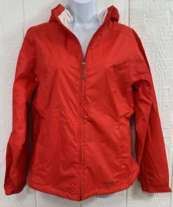 EDDIE BAUER Hooded Raincoat windbreaker Women's Size Large NEW (hh52) - Picture 1 of 15