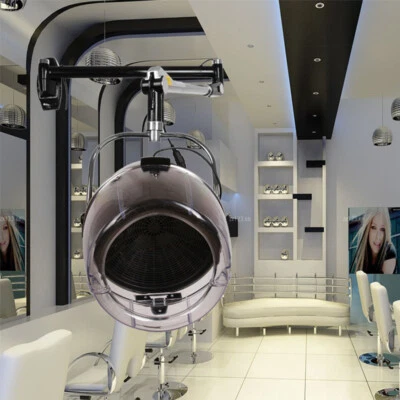 Adjustable 900W Wall Mount Salon Hair Hood Dryer Heat Hair Perming With Timer - Image 1 of 4