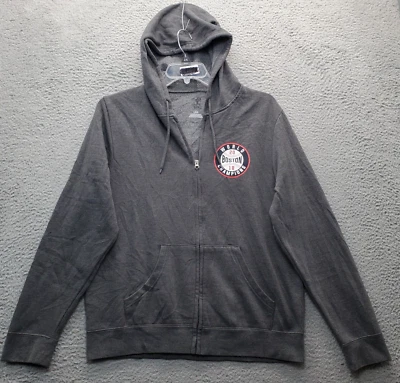 MLB Boston Medias Rojas Campeones de la Serie Mundial 2018 Sudadera con Capucha Para Hombre L Gris Gráfico Espalda Foto 1 de 4