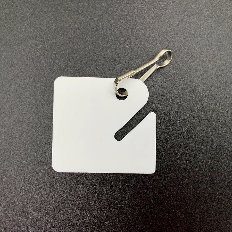 3x Huron Pack of 20 Slotted Key Tags White 60 Total  HASZ0244 - Image 1 of 1