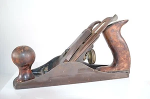 VINTAGE DUNLAP SMOOTH BOTTOM HAND PLANE 9 1/2" Long   - Picture 1 of 11