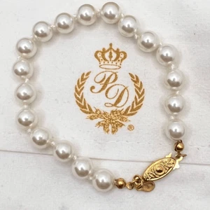 "Pulsera de perlas Premier Designs de una sola hebra talla 7,5""" - Imagen 1 de 7