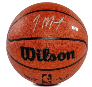 JA MORANT Autographed Memphis Grizzlies Wilson Basketball PANINI - Picture 1 of 3