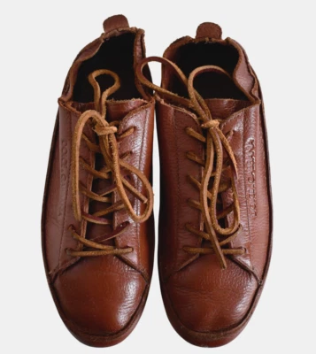 Zapatillas deportivas para hombre DOLCE & GABBANA de segunda mano marrón óxido CUERO GENUINO 5 US-6 Foto 1 de 4