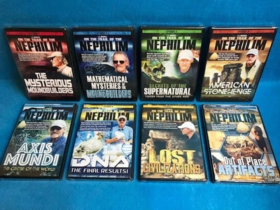 Set of 1-8 BRAND NEW Sealed "ON THE TRAIL OF THE NEPHILIM" DVDs by L.A. Marzulli - Image 1 of 4