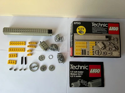 LEGO Technic 8700 Expert Builder Power Pack Moteur 4 5V Boite Notice Vintage - Photo 1/4