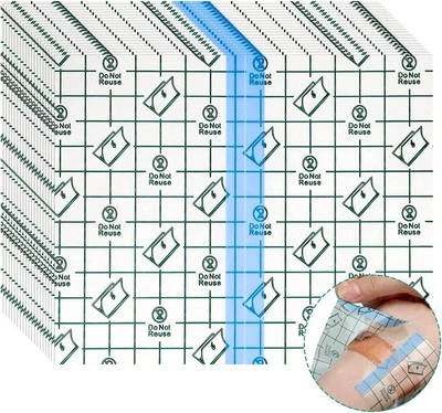 MARKE TOPBELIEF Duschpflaster, 20 Stück Folienverband, 12 x 15 cm Wasserdichtes Pflaster,
