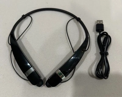LG Tone Pro HBS-760 Premium Wireless Stereo Bluetooth Headset & Charger - Black - Image 1 of 4