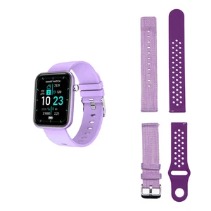 Color: PURPLE - Advanced Smartwatch With Three Bands And Wellness + Activity Tra - Picture 1 of 1