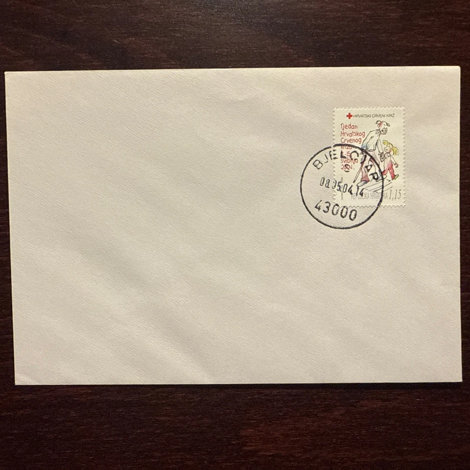 FUNDA CROACIA FDC AÑO 2004 CRUZ ROJA ANCIANOS DISCAPACITADOS SALUD MEDICINA SELLOS Foto 1 de 1