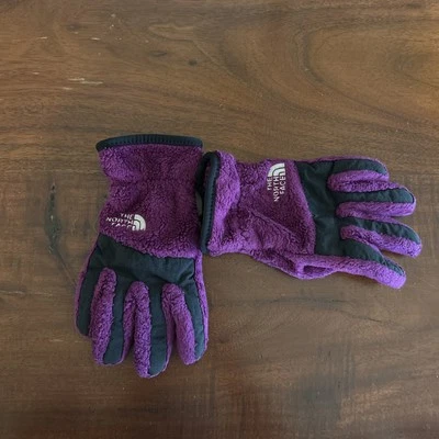 The North Face fleece Gloves kids medium  - Image 1 of 4