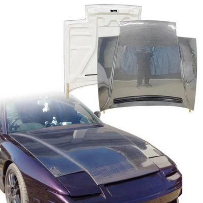 ModeloDrive Carbon Fiber ORI v2 Hood for 240SX Nissan 89-94 modelodrivepart_119 Foto 1 de 4