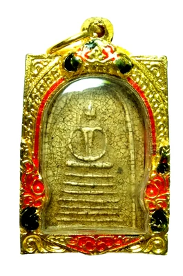 Phra Somdej Ajahn Toh Wat Rakang • Amuleto de Buda Tailandés • Talismán tradicional Foto 1 de 4