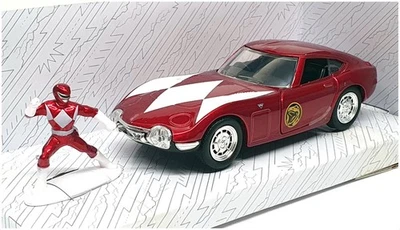 Jada 1/32 Scale 33074 - Red Ranger & 1967 Toyota 2000GT Power Rangers - Image 1 of 4