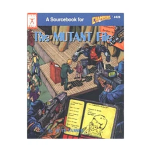 Hero Games Hero System 4e Mutant File VG - Picture 1 of 1