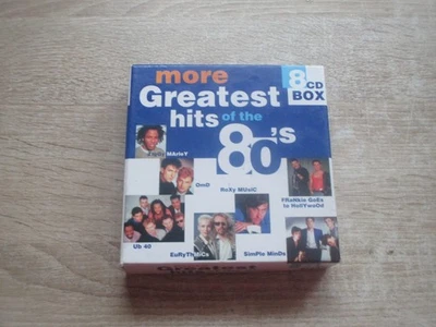 More Greatest Hits Of The 80'S  8 CD Box 143 Titel - Bild 1 von 2