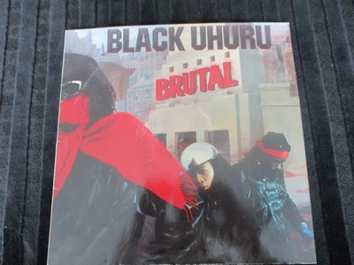 Vinyl LP  von Jamaik. Reggea Band Black Uhuru, Brutal, 1986 veröff. RAS Records - Bild 1 von 4