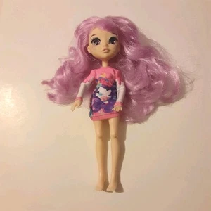Fail Fix Dolls Kawaii Qtee Fashion Doll 9" Purple Hair With Dress Articulated - Picture 1 of 8