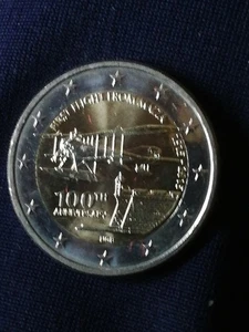 Malta 2 Euro, 2015 100 Jahre - erster Flug von Malta - Bankfrisch aus Rolle - Bild 1 von 1