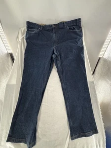 Duluth Trading Co Flex Ballroom Bootcut Denim Blue Jeans Mens 48 X 34 - Picture 1 of 7