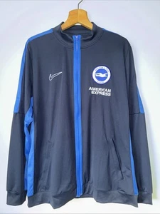 Giacca Brighton and Hove Albion Home Track 23/25 XL vestibilità slim ottime condizioni. Marina Militare - Foto 1 di 11
