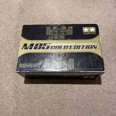 Vintage Tamiya M05 GOLD EDITION 1/10 RC KIT NIB 84359 - Image 1 of 4