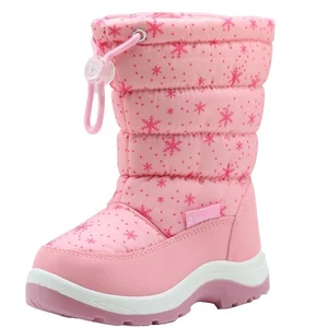 Apakowa Kinder Mädchen kaltes Wetter Schneestiefel (Kleinkind/Kleinkind) (3 M US Little - Bild 1 von 2