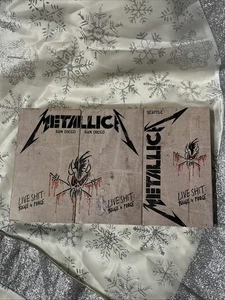Metallica Live Shit Binge & Purge VHS TAPE SET SAN DIEGO 1-2 & SEATTLE - Picture 1 of 1