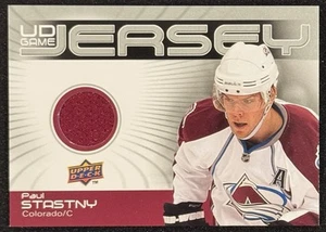 2010-11 Upper Deck UD Game Jersey Series 1 Paul Stastny #GJ-PS - Picture 1 of 2