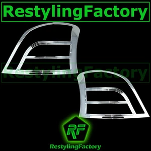 07-11 Toyota Yaris 5 puertas modelo solo triple cromo luz trasera luz trasera lámpara cubierta - Imagen 1 de 1