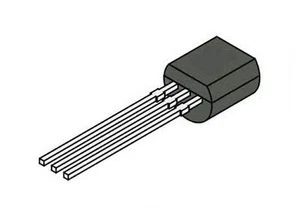 LM35DZ, sensor de temperatura centígrado de precisión, TO-92, cantidad 1 - Imagen 1 de 2