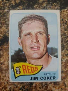Jim Coker 1965 Topps Reds - Bild 1 von 2