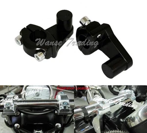 Riser Fully Adjustable 2" Black Fit 1985-2007 02 04 05 06 YAMAHA Star V-Max VMax - Picture 1 of 3