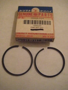 KAWASAKI J1/J1T/J1TR/J1TRL 90 PISTON RINGS STANDARD NOS! - Picture 1 of 1