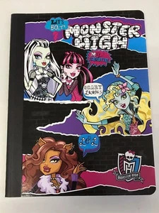 Monster High Composition Notebook 100 Wide Ruled Sheets ~ Monster Chatter - Picture 1 of 3