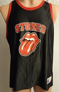 Vintage Rolling Stones 1998 Tour Jersey Large 2 Sided - Logo 7 - Picture 1 of 8