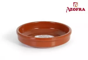 2x 20cm Azofra terracotta Tapas Dish oven dishes SPANISH tapas dinner plates - Picture 1 of 1