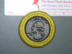 Pfadfinder Verdienstabzeichen Münzsammlung (schwarzer Ring) um '76-'06 3092M - Bild 1 von 1