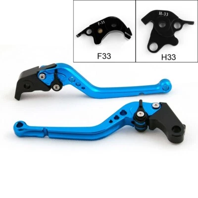 Long Brake Clutch Levers Fits Honda CB1000R 08-14 CBR1000RR/FIREBLADE 04-07 Blue Foto 1 de 4