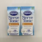 2x Hyland's Nerve Tonic Stress Relief, 200 Tablets Total (100x2), Homeopathic