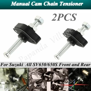 CNC Timing Manual Cam Chain Tensioner For Suzuki All SV650 SV650S Front & Rear - Picture 1 of 12