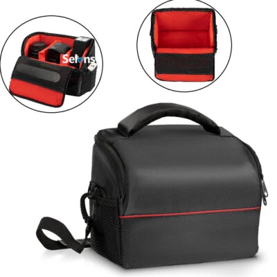 Camera Bag Waterproof Pouch DSLR Large Shoulder Lens Carry Case For Canon Nikon - Image 1 of 4