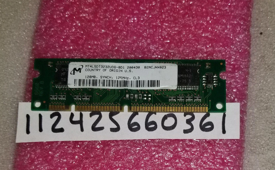 MEM2600XM-128D=/FOC 128MB MEMORY RAM FOR  DRAM CISCO 2600XM - Image 1 of 1