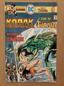 Korak Son of Tarzan #12 School for Slaughter 1975 FN - Imagen 1 de 3