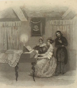 Speckter. - Hannchen e la cucina. 10 incisioni in acciaio su pannelli. 1842 - Foto 1 di 1