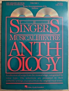 Singer's Musical Theatre Anthology Vol 1 Duet Vocal Piano Music Song Book NO CDs - Picture 1 of 6
